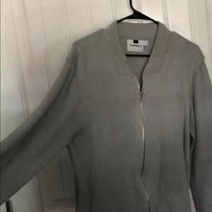 Top Man Gray Bomber jacket